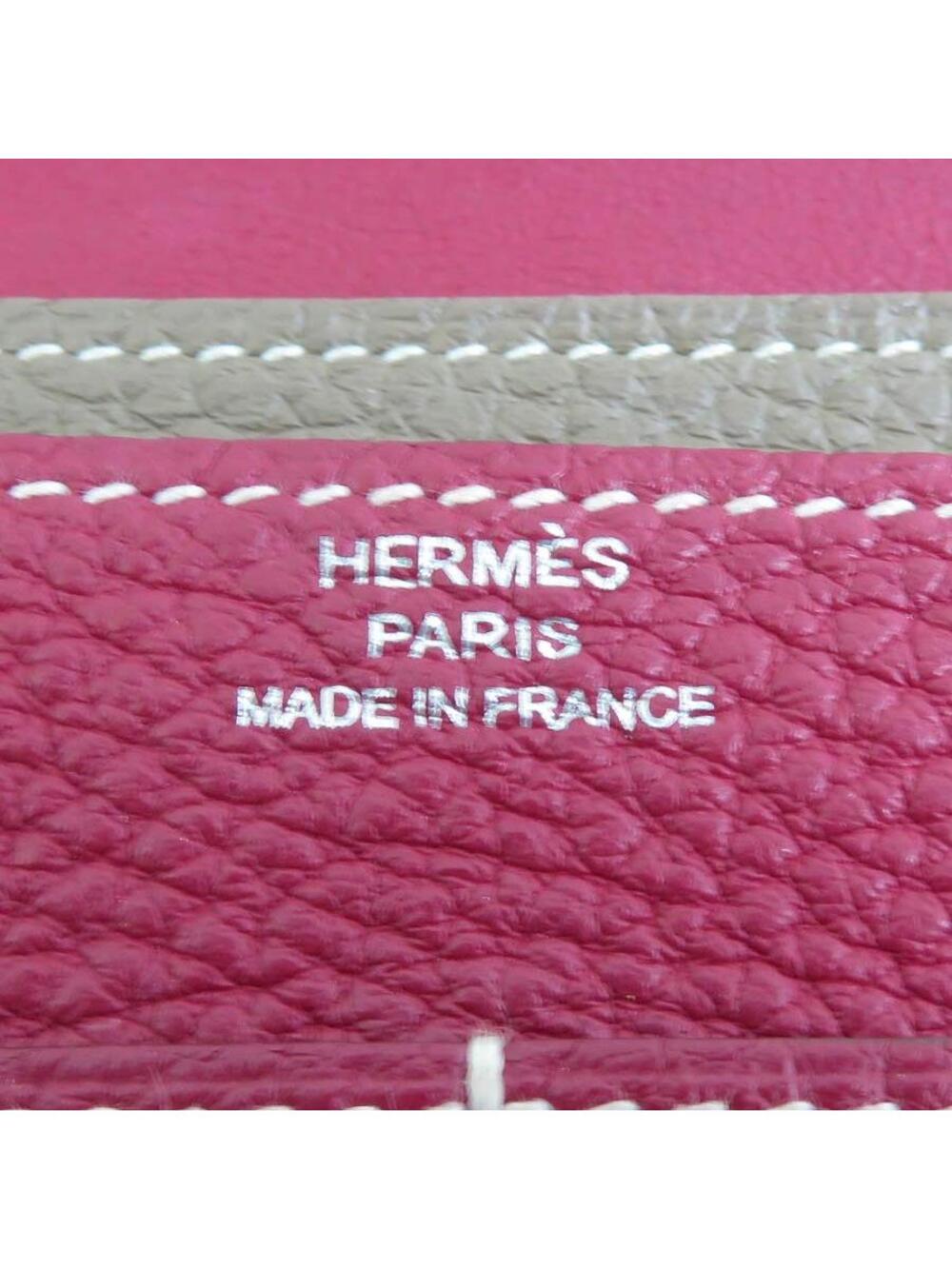 Auth Hermes Dogon Gm Long Wallet #280422H54B - Picture 11 of 12